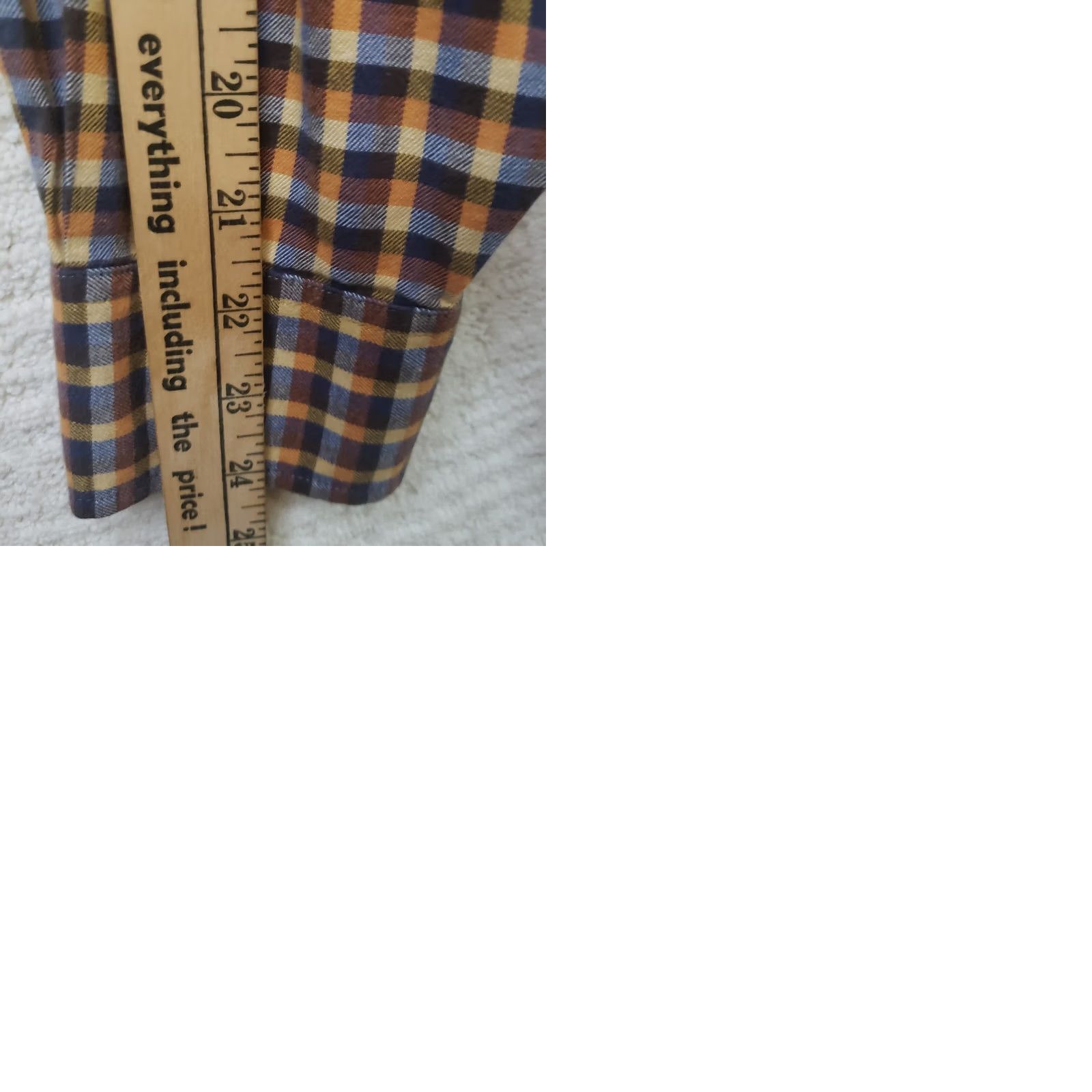 Bills Khakis Bill Khakis Men's Button-Up Shirt Long Sleeve Plaid Multicolor USA Made Flannel L Size US L / EU 52-54 / 3 - 10 Thumbnail