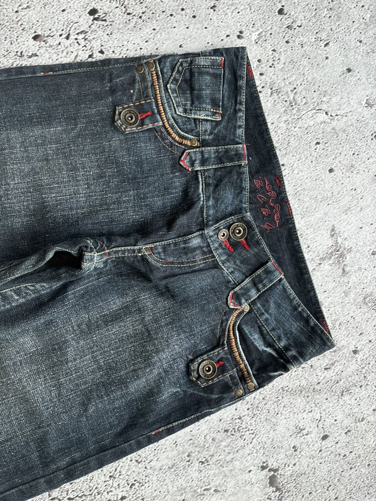 Hysteric Glamour 2000's bcbg Bootcut style Denim jeans Size US 32 / EU 48 - 7 Thumbnail