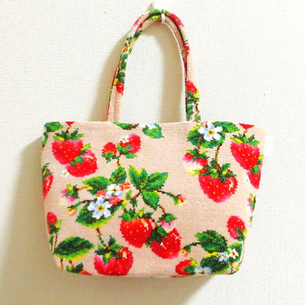 Other Other FEILER Strawberry Field Towel Mini Tote Bag Textile Tote Bag DUTY FREE for USA Size ONE SIZE - 1 Thumbnail
