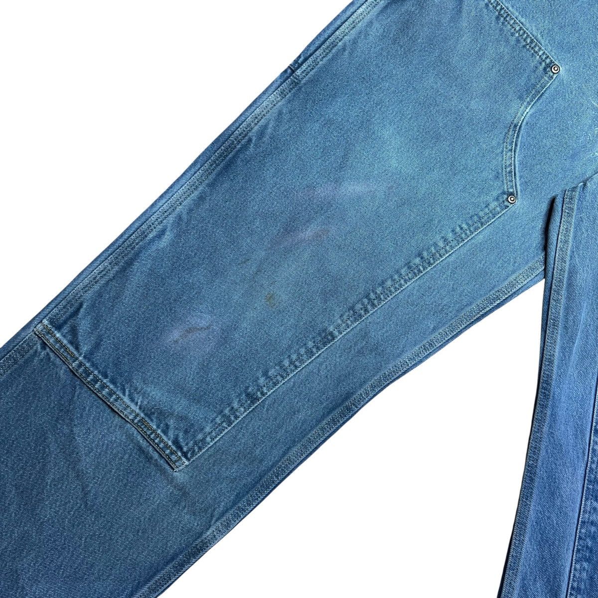 Carhartt 2000s Carhartt Denim Double Knee Carpenter Dungaree Pants Size US 35 - 9 Thumbnail