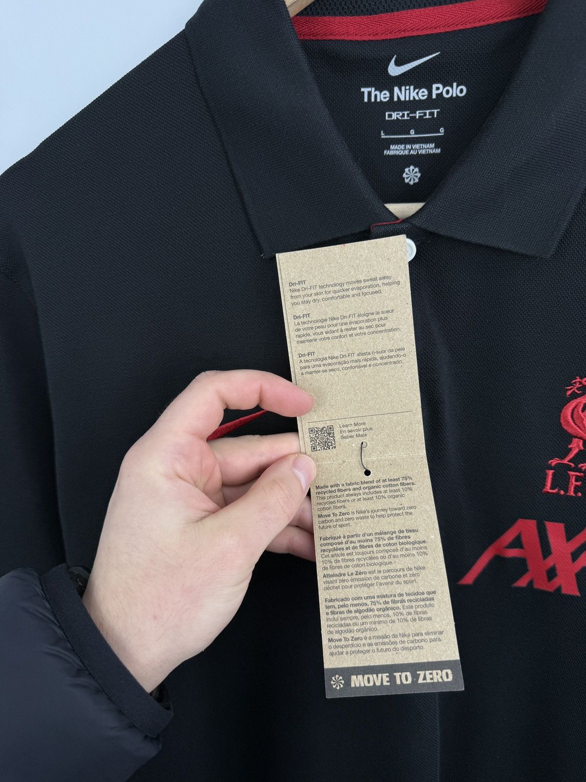 Nike ❗️NEW 🏴󠁧󠁢󠁥󠁮󠁧󠁿 24/25 Nike Liverpool LFC AXA Polo T-Shirt Dri-FIT Size US L / EU 52-54 / 3 - 13 Thumbnail