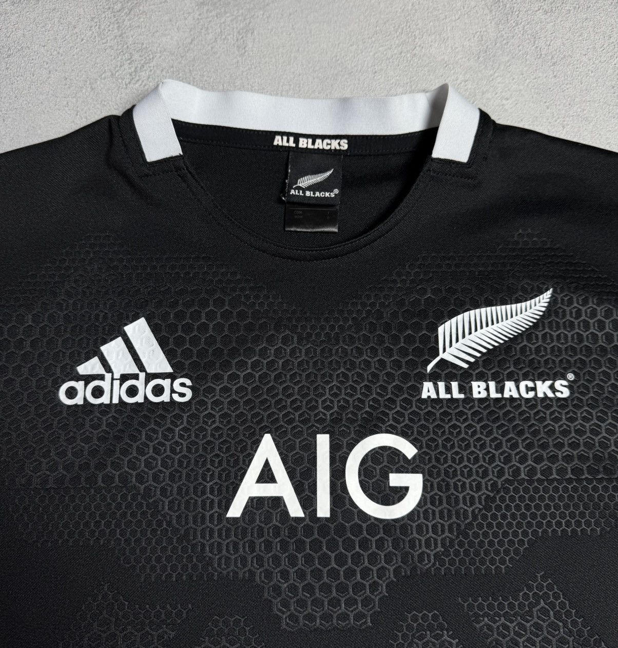 Adidas All Blacks New Zealand 2018 Home Shirt Jersey Adidas Size US M / EU 48-50 / 2 - 5 Thumbnail