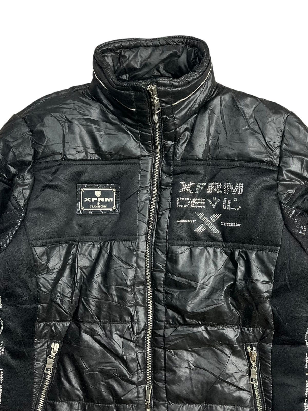 14th Addiction 2000s XFRM - Vkei Style XFRM Devil Puffer Jacket Size US M / EU 48-50 / 2 - 5 Thumbnail