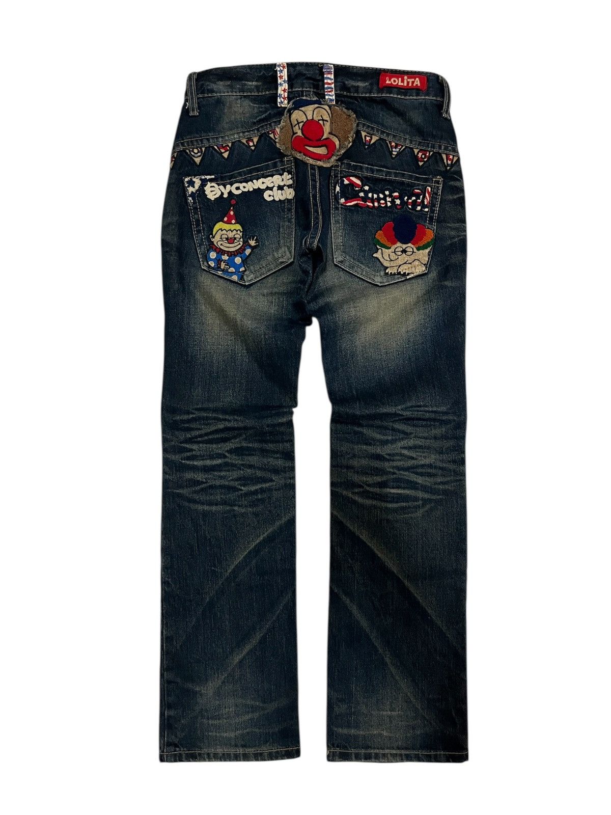 Japanese Brand Yoshitomo Nara Lolita Denim Jeans Size US 30 / EU 46 - 1 Thumbnail