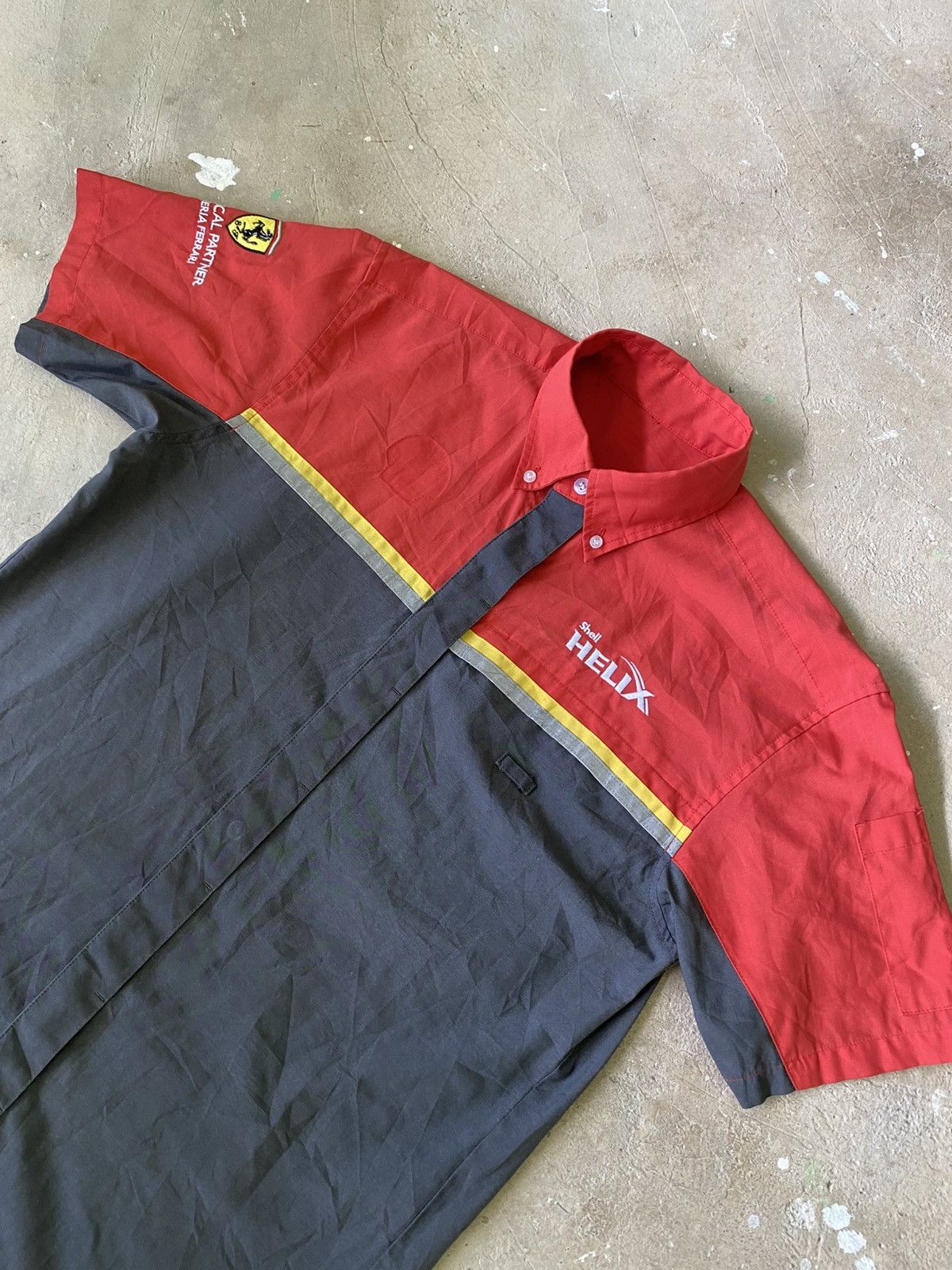 Sports Specialties Shell Helix Scuderia Ferrari Work Shirt Not For Sale Size US M / EU 48-50 / 2 - 2 Thumbnail