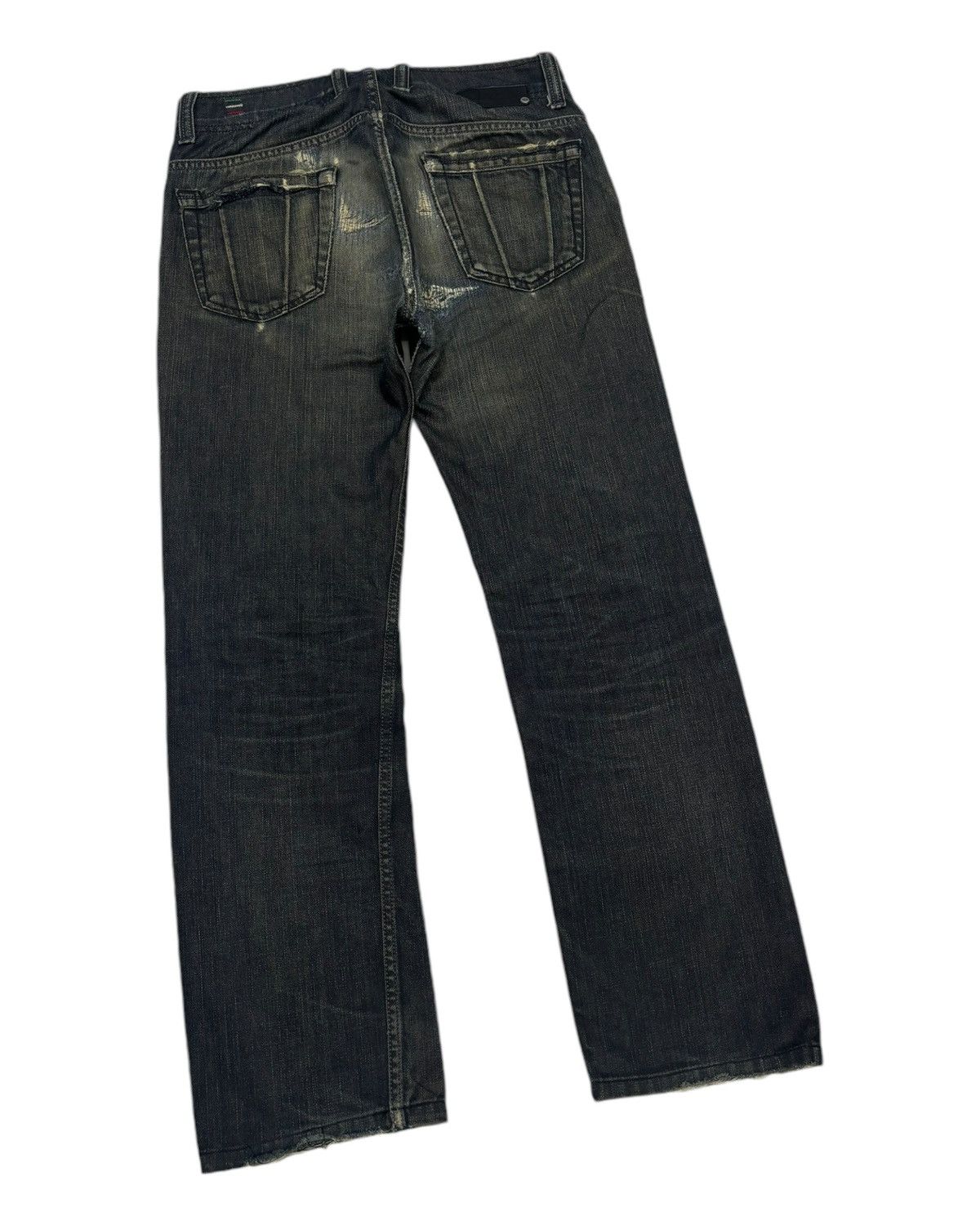 Diesel Vintage Diesel Distressed Repaired Denim Jeans Size US 30 / EU 46 - 4 Thumbnail