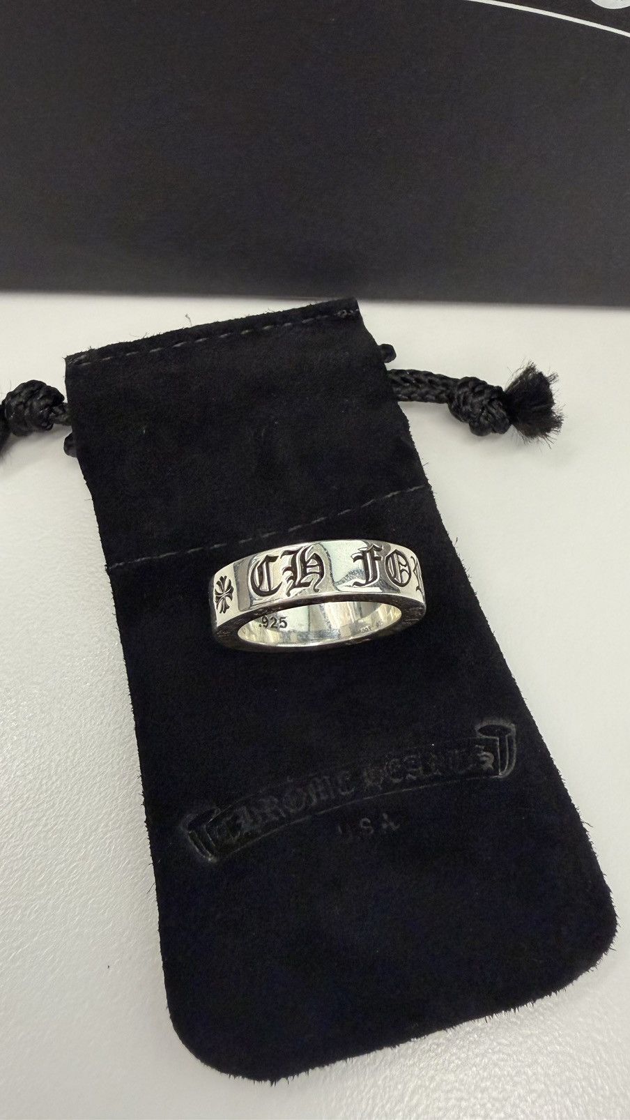 Chrome Hearts Chrome Hearts FOREVER Spacer 6mm Ring Size ONE SIZE - 2 Thumbnail