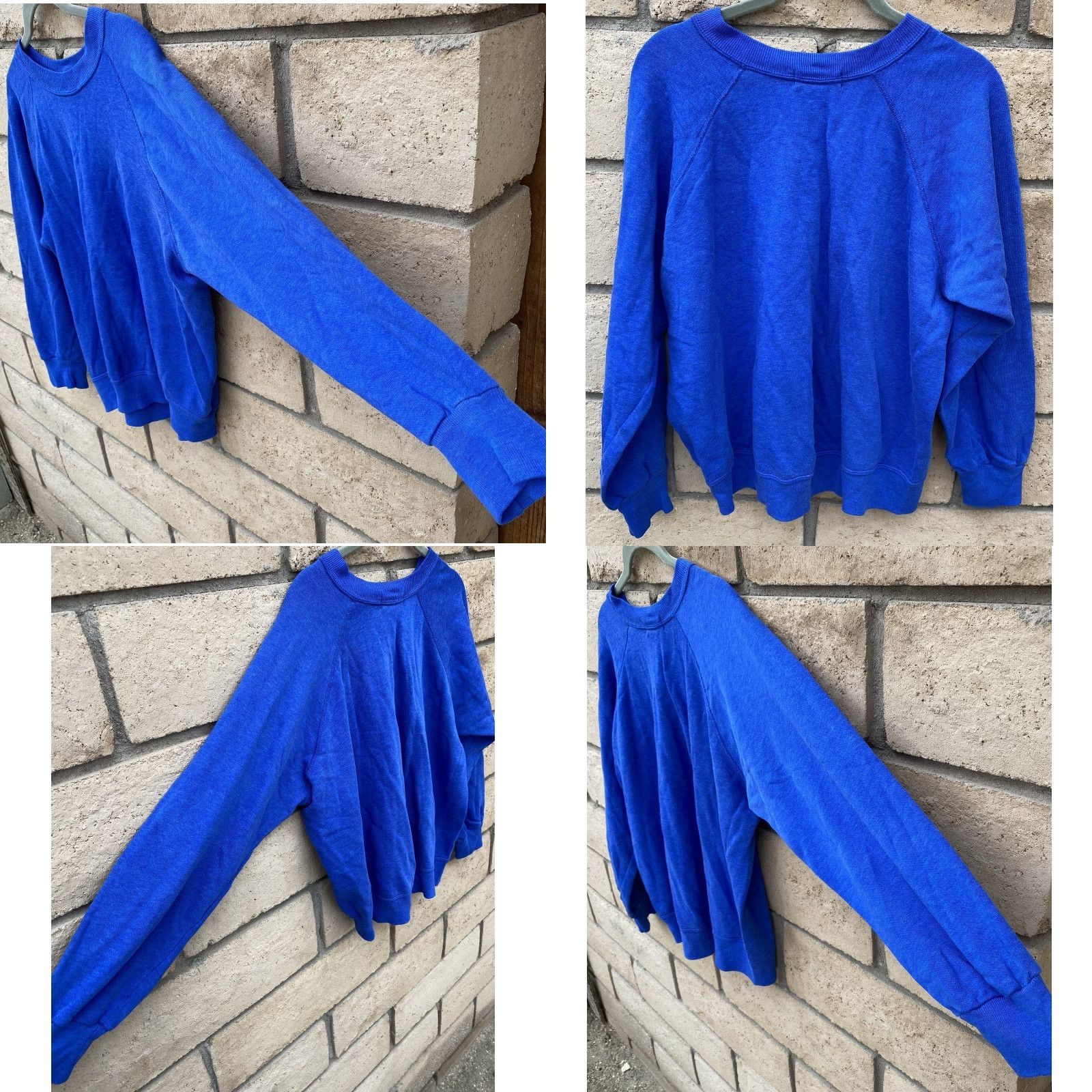 Gap VINTAGE Gap Sweatshirt Raglan Blue Cotton Blend L Men Pullover Jumper Shirt Grouped Keywords Size US L / EU 52-54 / 3 - 8 Thumbnail