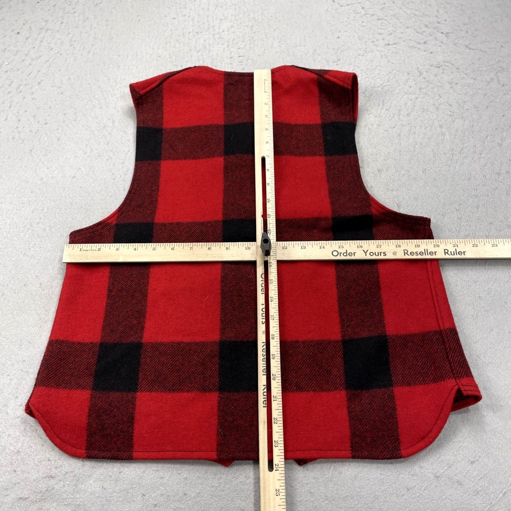 Vintage VINTAGE Bemidji Woolen Mills Vest Mens M Red Buffalo Plaid Full Zip USA Vest Mens M Red Buffalo Plaid Full Zip USA Size US M / EU 48-50 / 2 - 6 Thumbnail