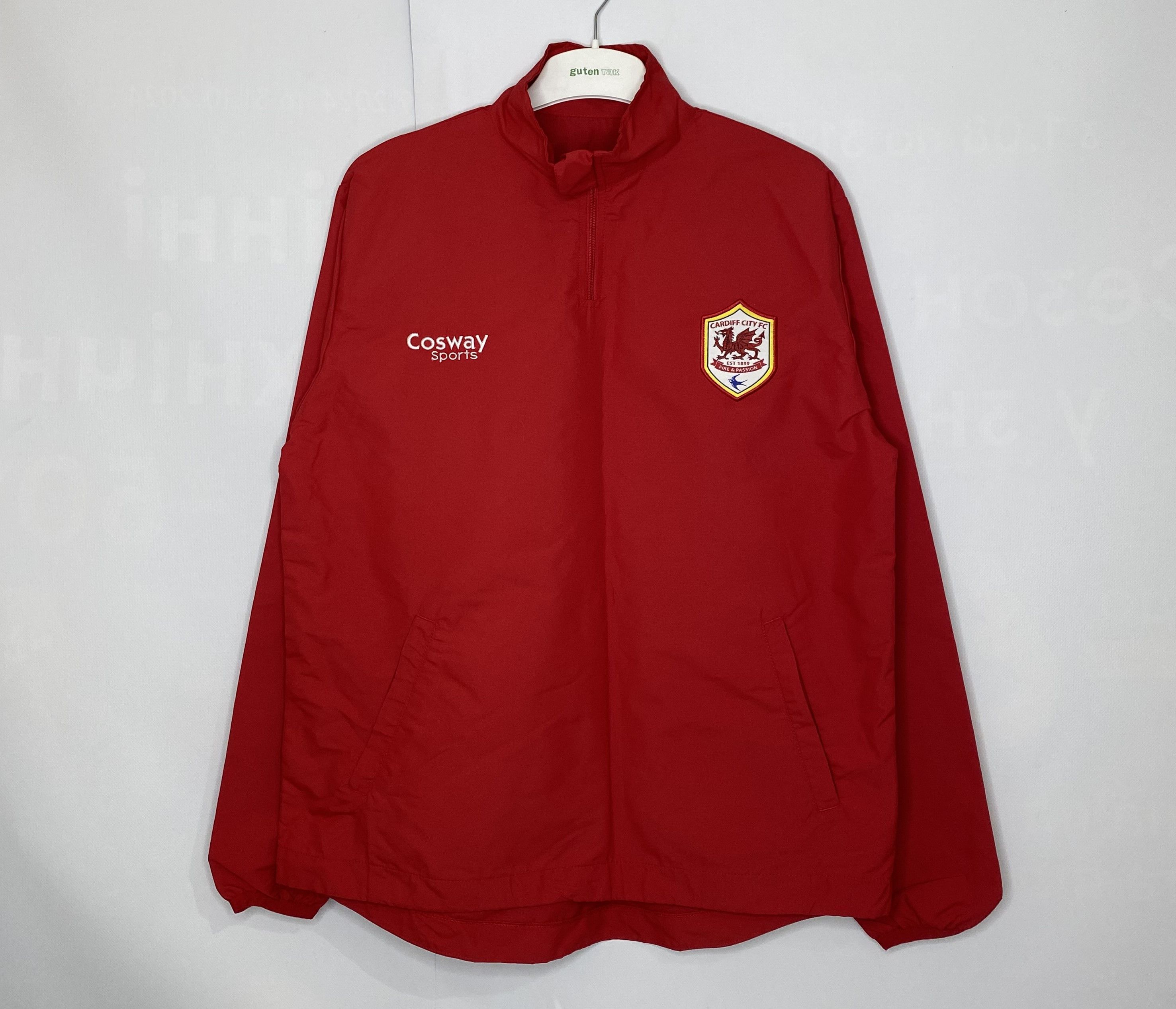 Adidas CARDIFF CITY 2014 2015 TRAINING FOOTBALL SHIRT SOCCER JERSEY Size US L / EU 52-54 / 3 - 1 Thumbnail