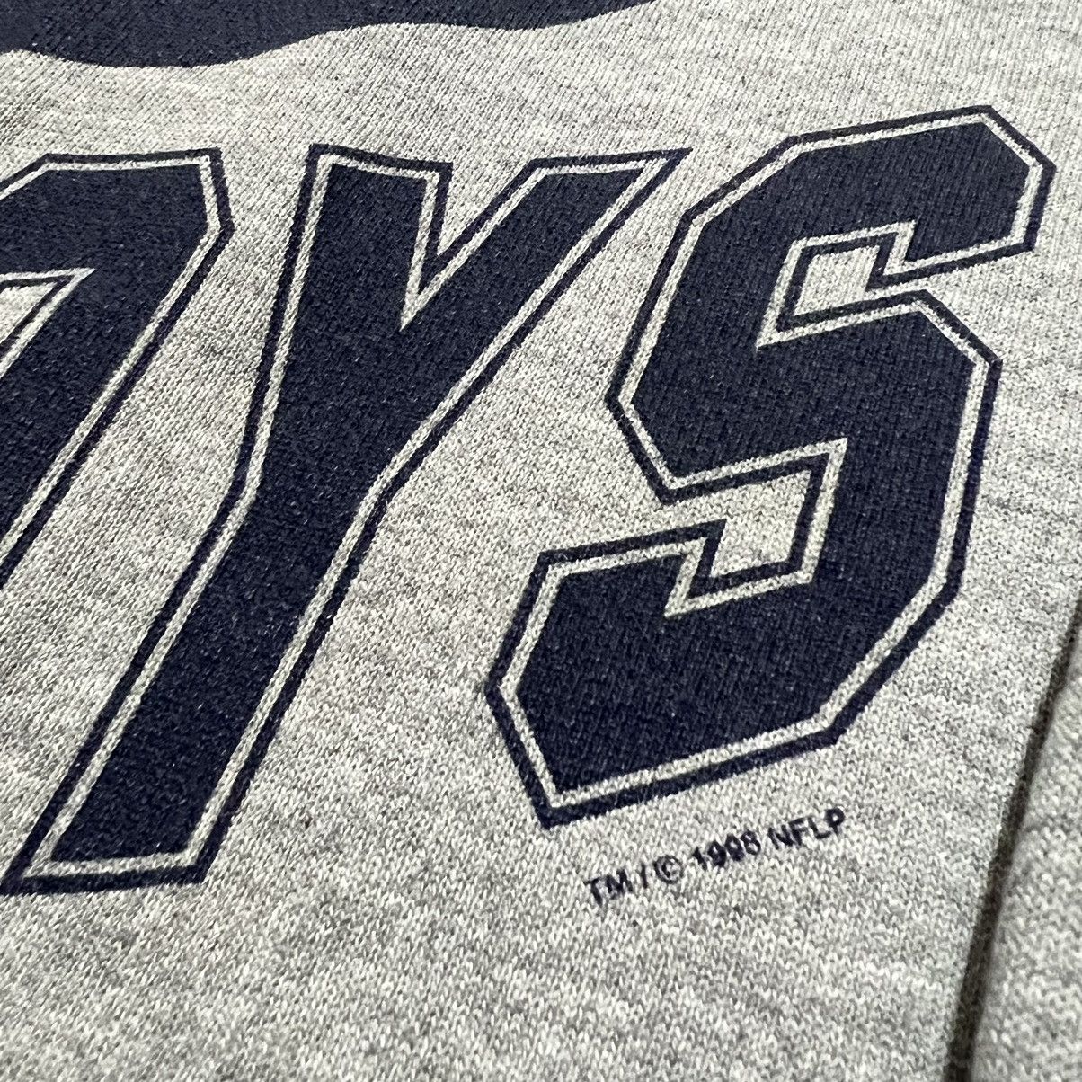 CSA × Vintage VTG Dallas Cowboys Sweatshirt Grey Big Graphic NFL Football Size US XL / EU 56 / 4 - 3 Thumbnail