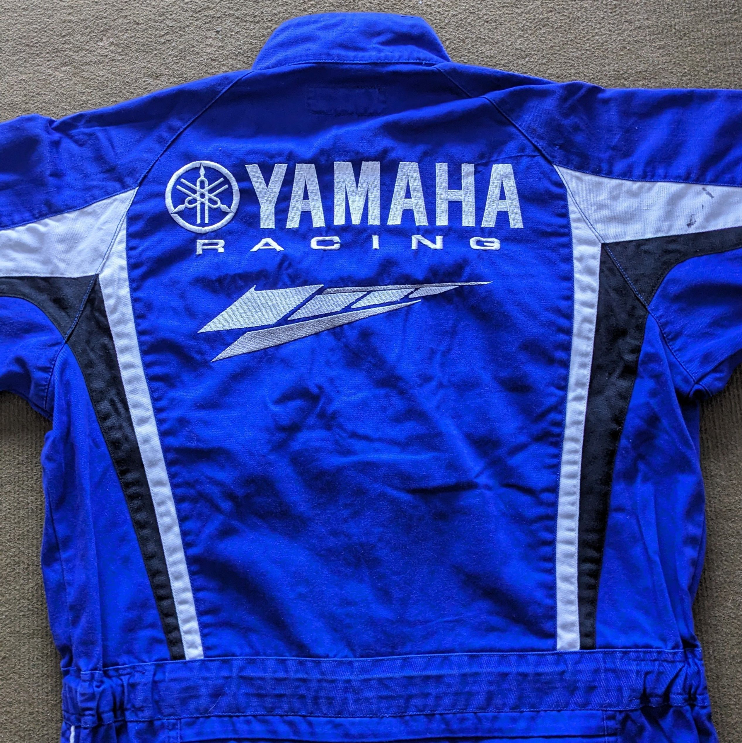 Yamaha Vintage YAMAHA Racing Workwear Coverall Jacket Size US M / EU 48-50 / 2 - 2 Thumbnail