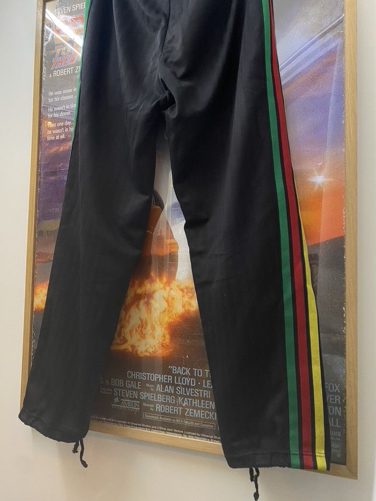 Adidas AW2004 Adidas Rasta Striped Climalite Joggers Size US 30 / EU 46 - 4 Thumbnail