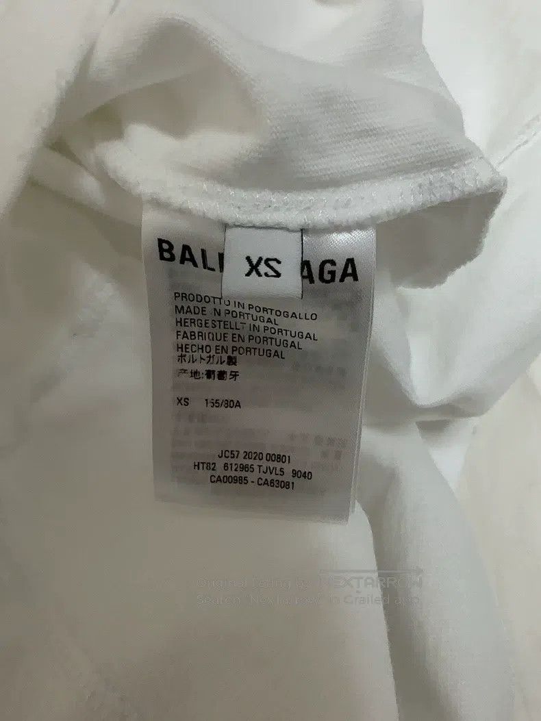 Balenciaga Balenciaga White T-shirt Size US XS / EU 42 / 0 - 3 Thumbnail
