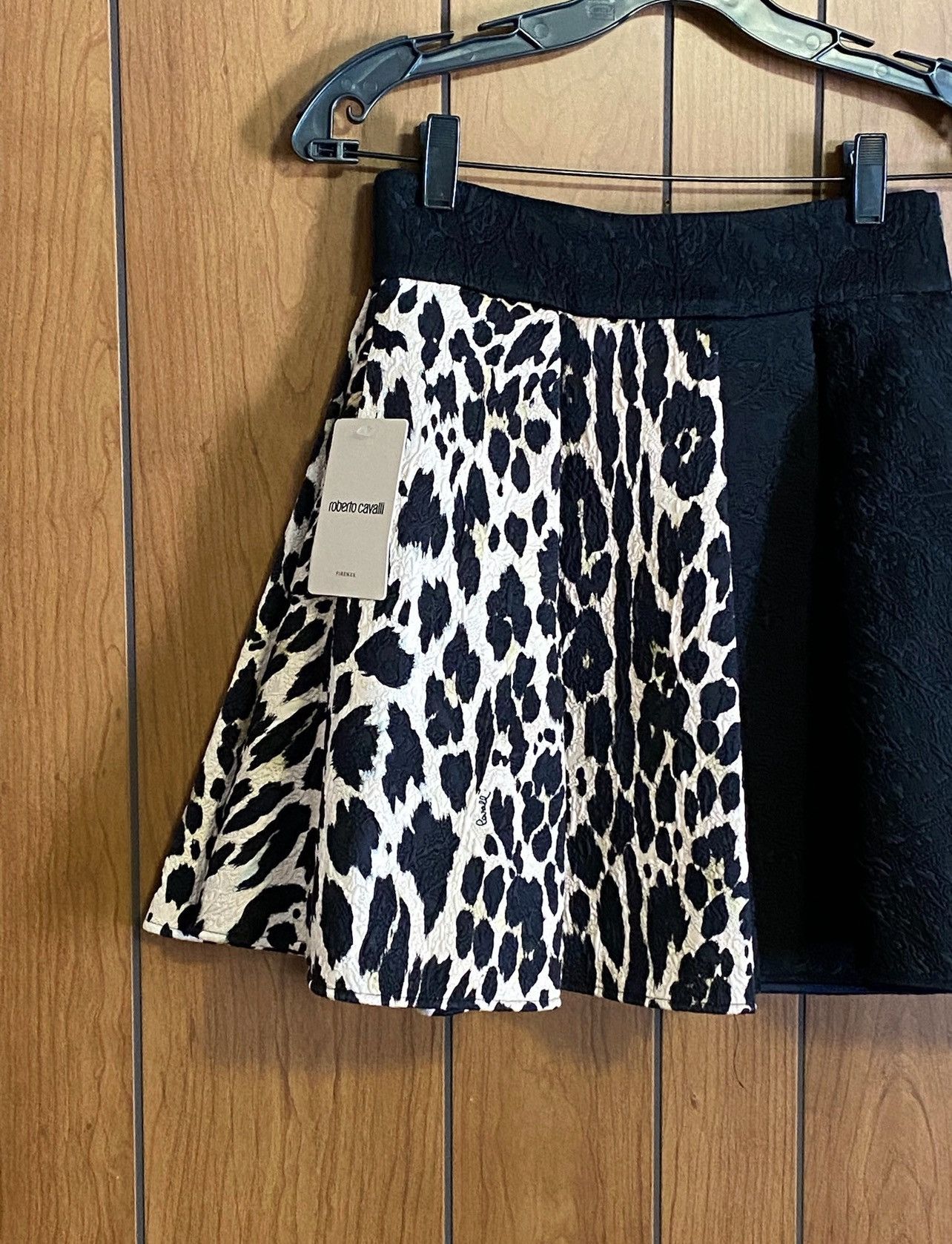 Roberto Cavalli Roberto Cavalli Queen Of Sicily-Print Mini Skirt size 40 Size 27" / US 4 / IT 40 - 7 Thumbnail
