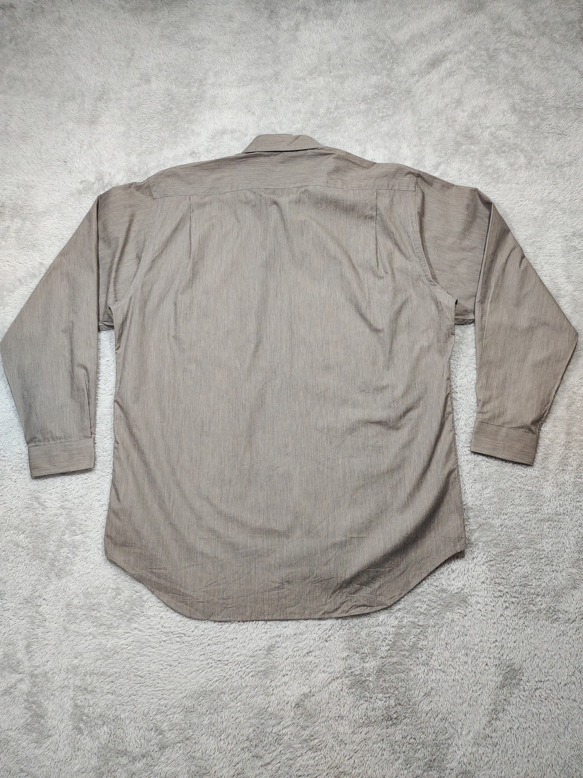 Moschino VINTAGE MOSCHINO GRAY BUTTON UP LONG SLEEVE SHIRT Size US M / EU 48-50 / 2 - 2 Thumbnail
