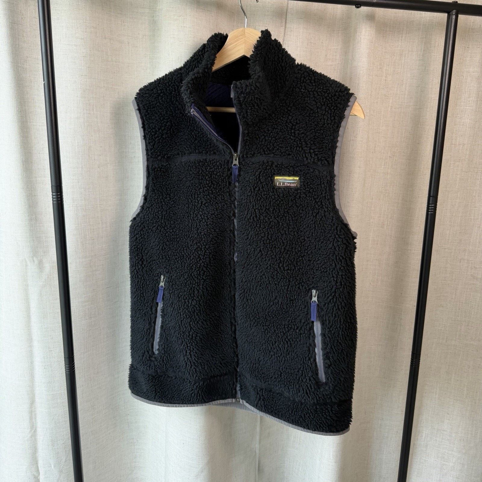 L.L. Bean L.L.Bean Mountain Classic Sherpa Fleece Vest Black M Outdoor Size US M / EU 48-50 / 2 - 9 Thumbnail