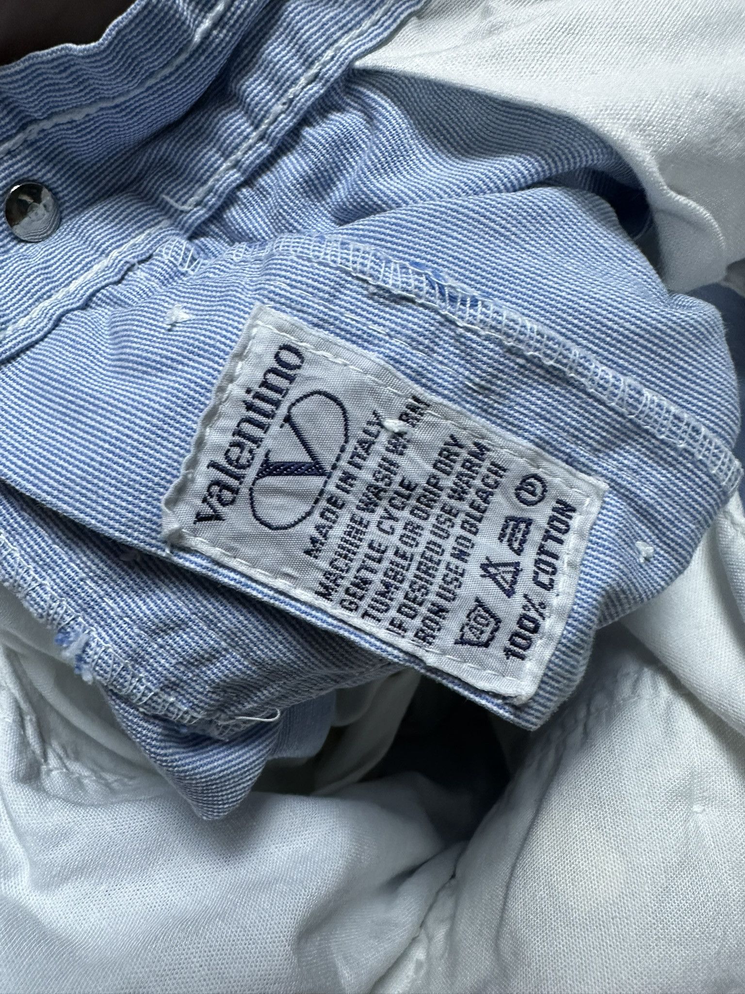 Valentino Vintage Valentino Stripped Casual Chino Pants Size US 34 / EU 50 - 6 Thumbnail