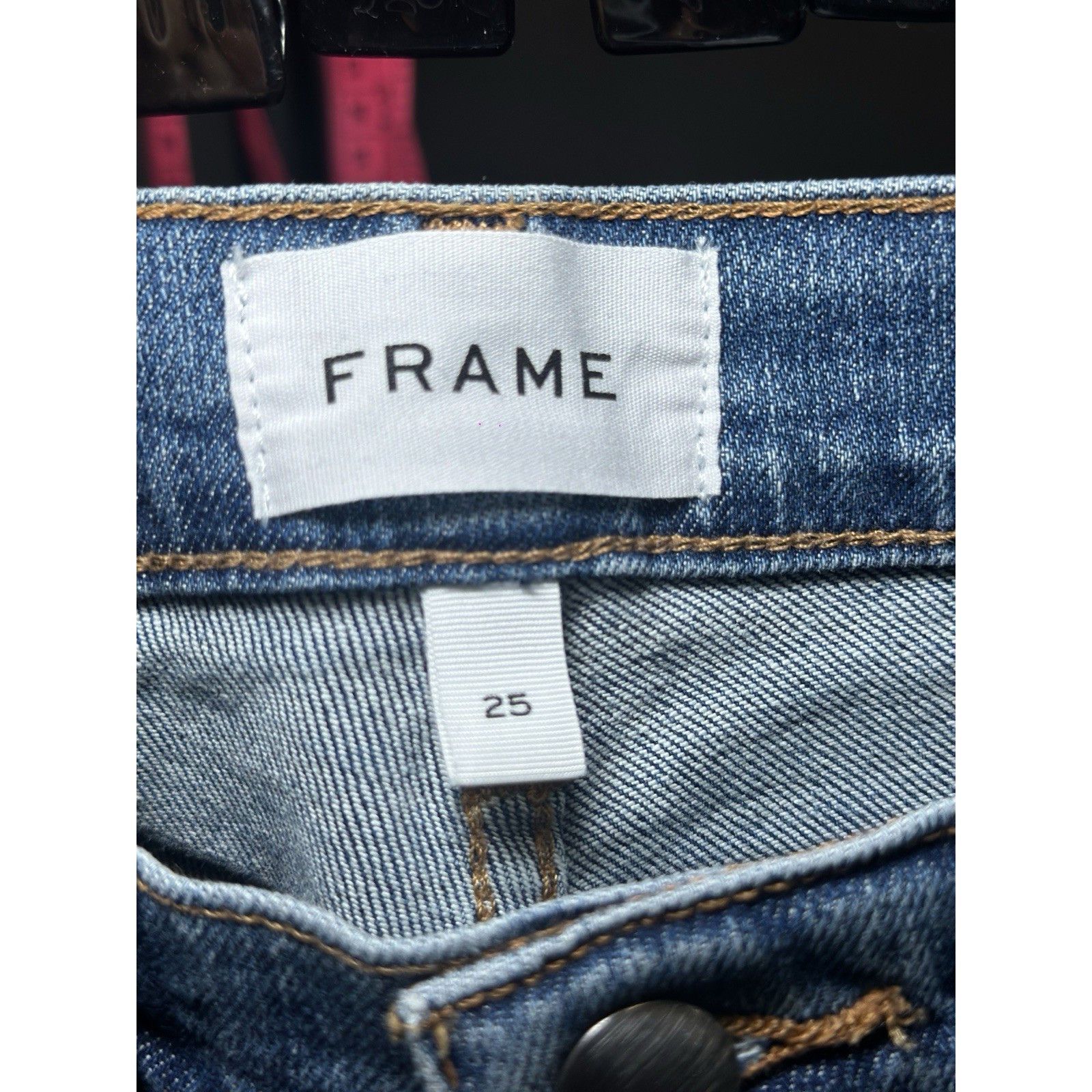 Frame Frame Jeans Women's Blue $268 Msrp Size 25" / US 0 / IT 36 - 4 Thumbnail