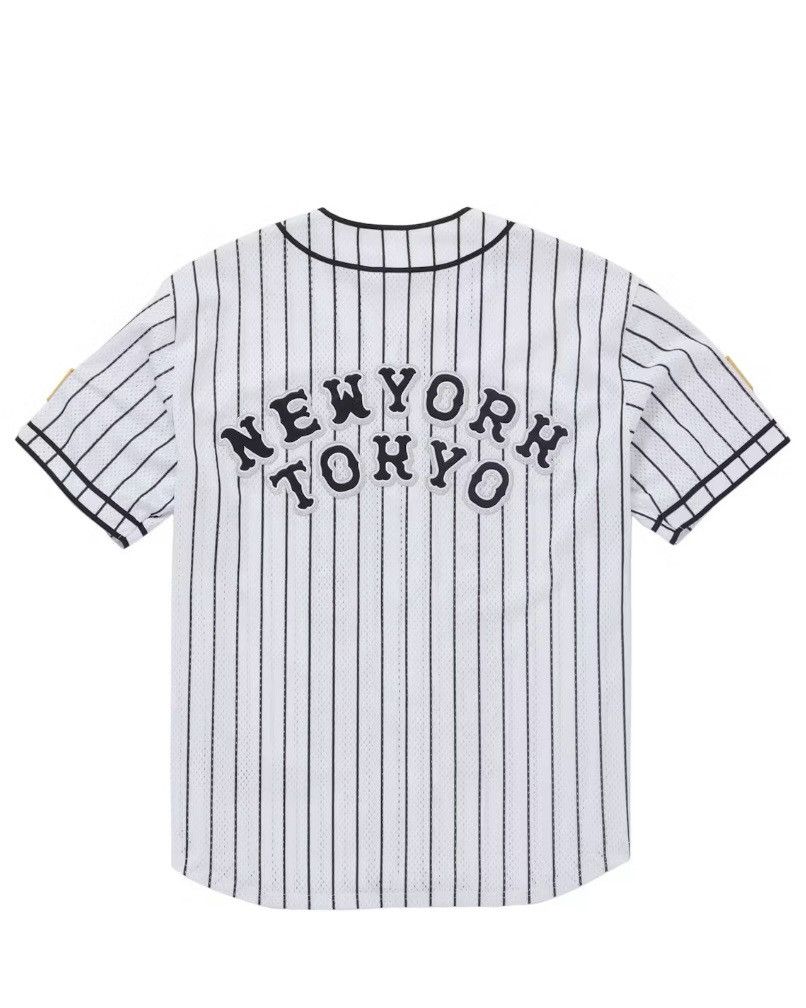 Supreme Supreme SS25 Homerun Baseball Jersey Stripe LARGE Size US L / EU 52-54 / 3 - 2 Thumbnail