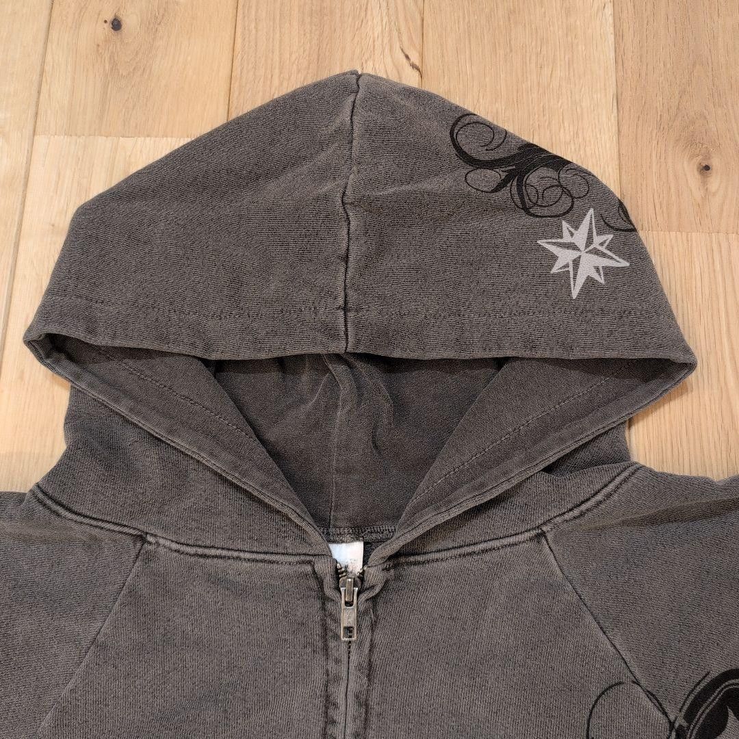 basketcase gallery Basketcase Gallery “LEXI v2” Zip Hoodie – Washed Black, XL Size US XL / EU 56 / 4 - 11 Thumbnail