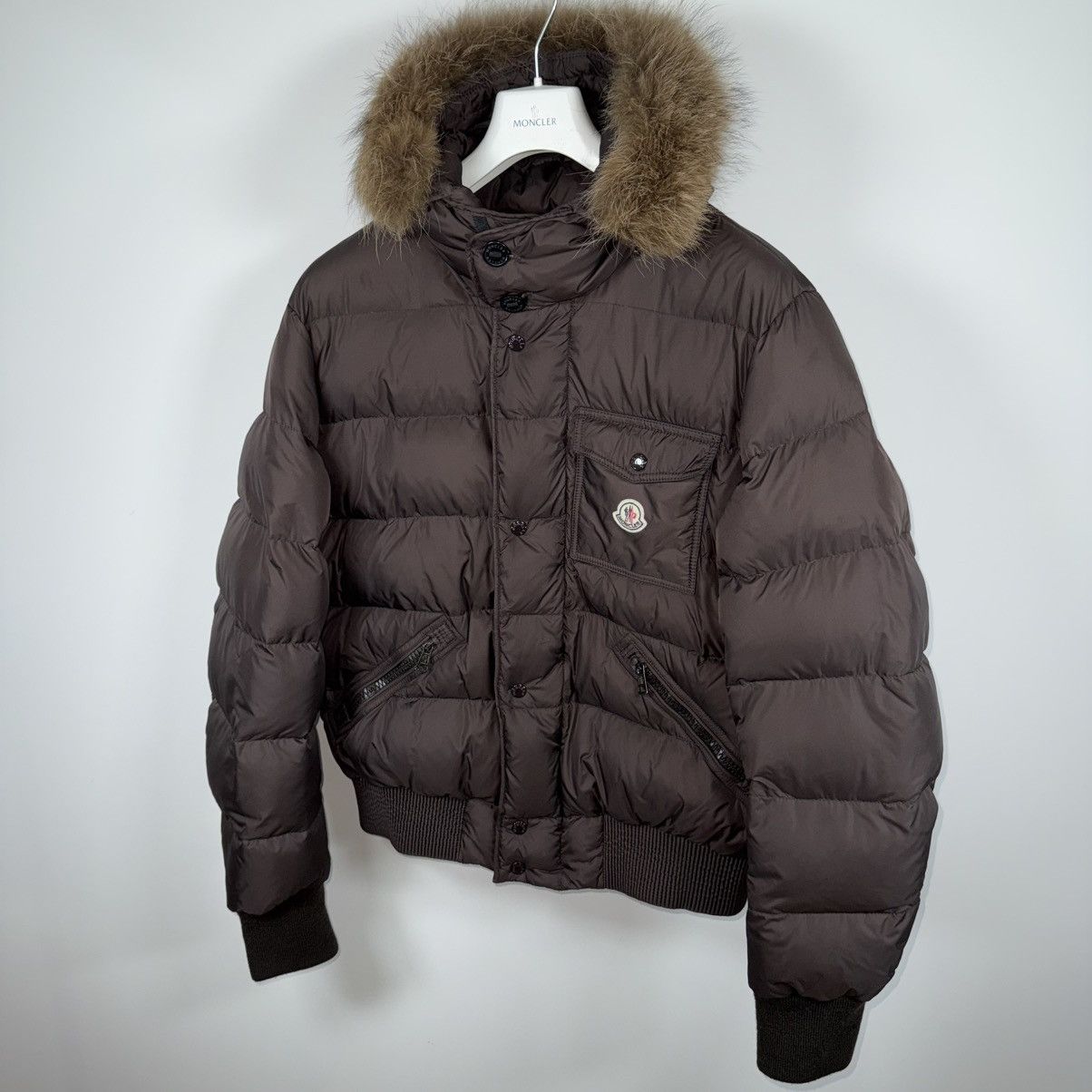Moncler Moncler Colby Men’s Fur Down Puffer Jacket Size 6 (XXL) Size US XXL / EU 58 / 5 - 2 Thumbnail