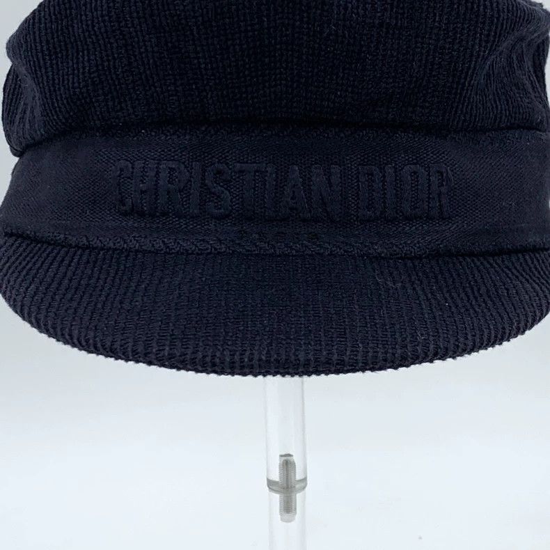 Dior Dior Dark blue logo letter embroidery cotton casual newspa Size ONE SIZE - 7 Thumbnail