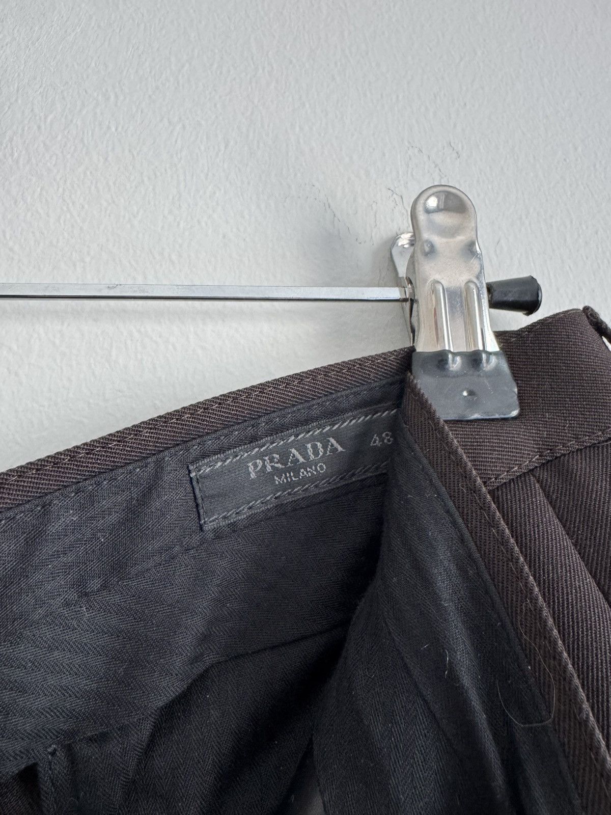 Prada 2025 Prada Wool Pants Size US 32 / EU 48 - 4 Thumbnail