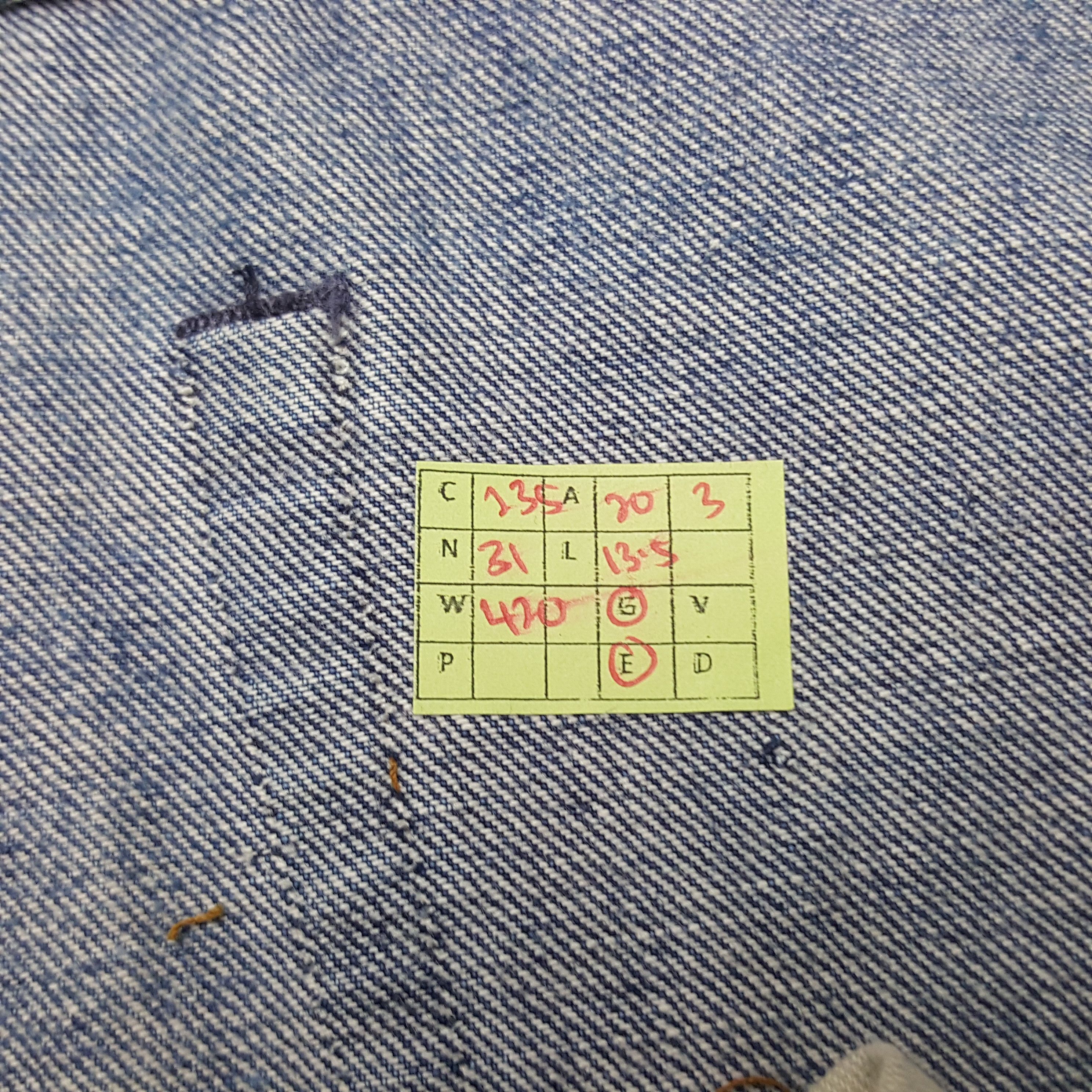 Levi's × Vintage Vintage Levi's 501 Ameircan Brand Big E Short Denim Jeans Size 40" / US 18 - 6 Thumbnail