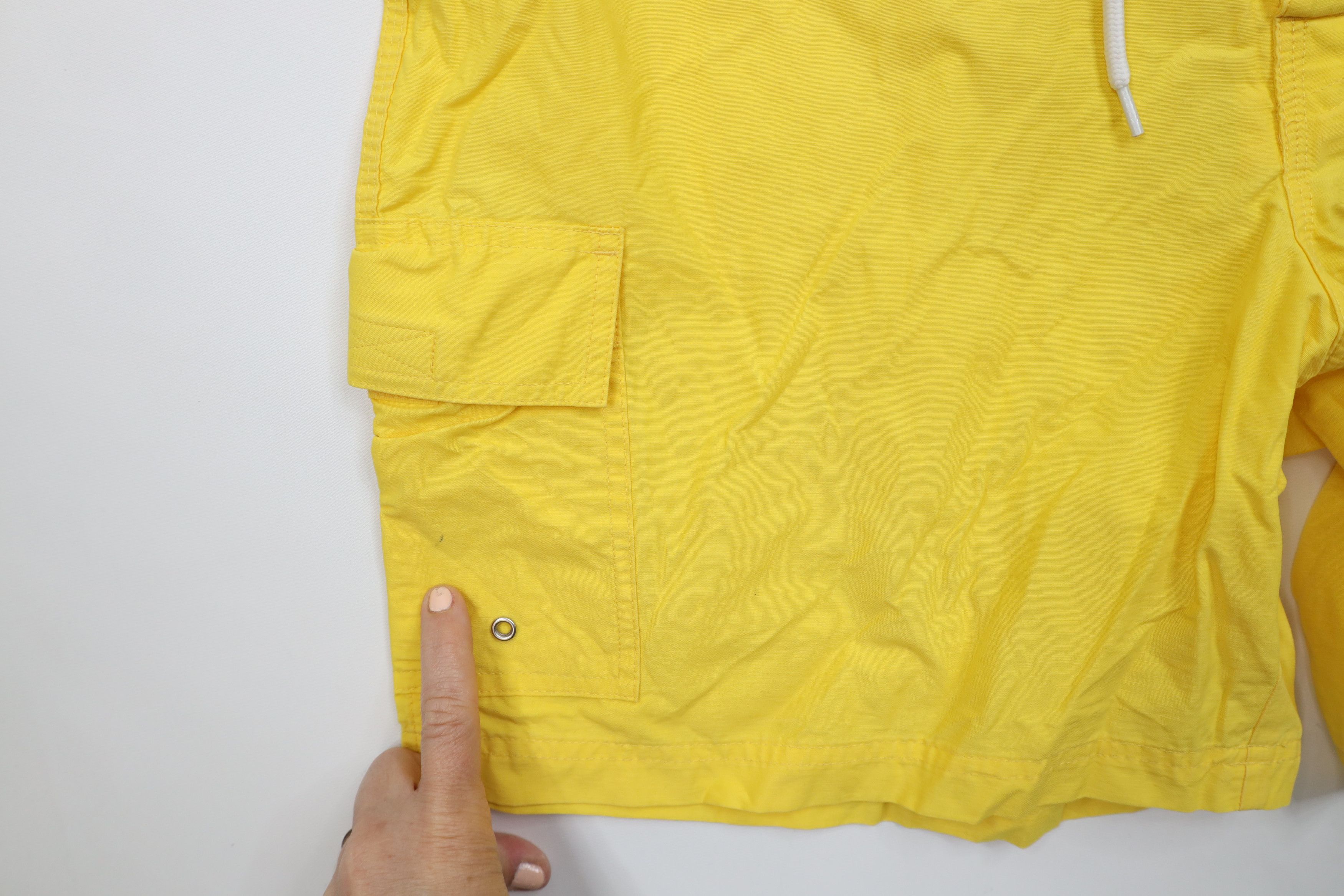 Brooks Brothers × Vintage Vintage Brooks Brothers Above Knee Shorts Swim Trunks Yellow Size US 36 / EU 52 - 5 Thumbnail