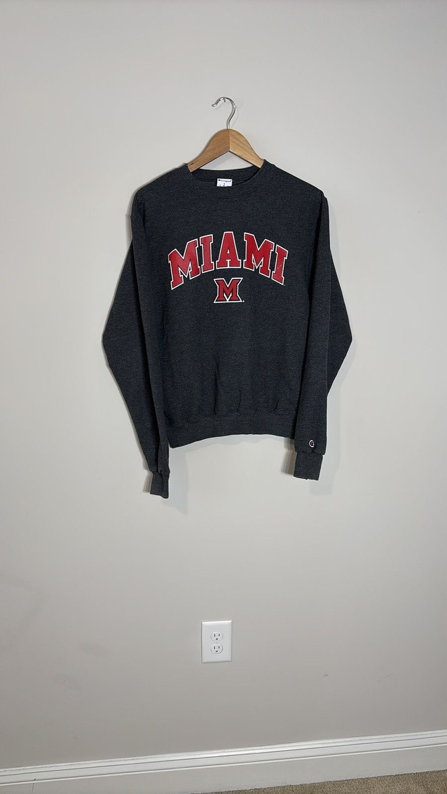 Champion Champion Miami University Crewneck Sweatshirt Size US S / EU 44-46 / 1 - 1 Thumbnail