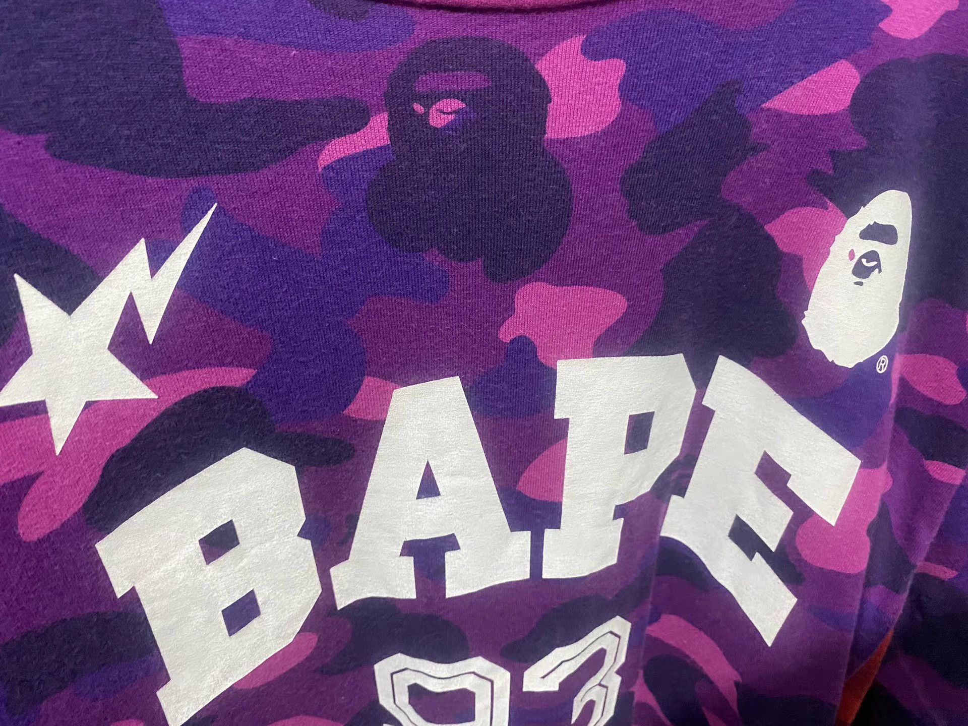 Bape BAPE Classic Camo Paneled Long Sleeve T-Shirt K10 Size US M / EU 48-50 / 2 - 3 Thumbnail