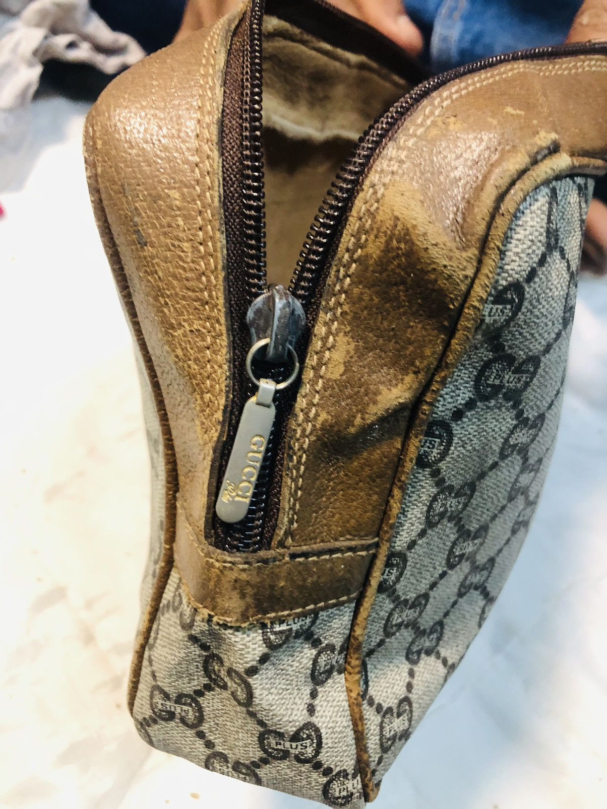 Gucci × Paolo Gucci Gucci Pouch Bag Size ONE SIZE - 6 Thumbnail