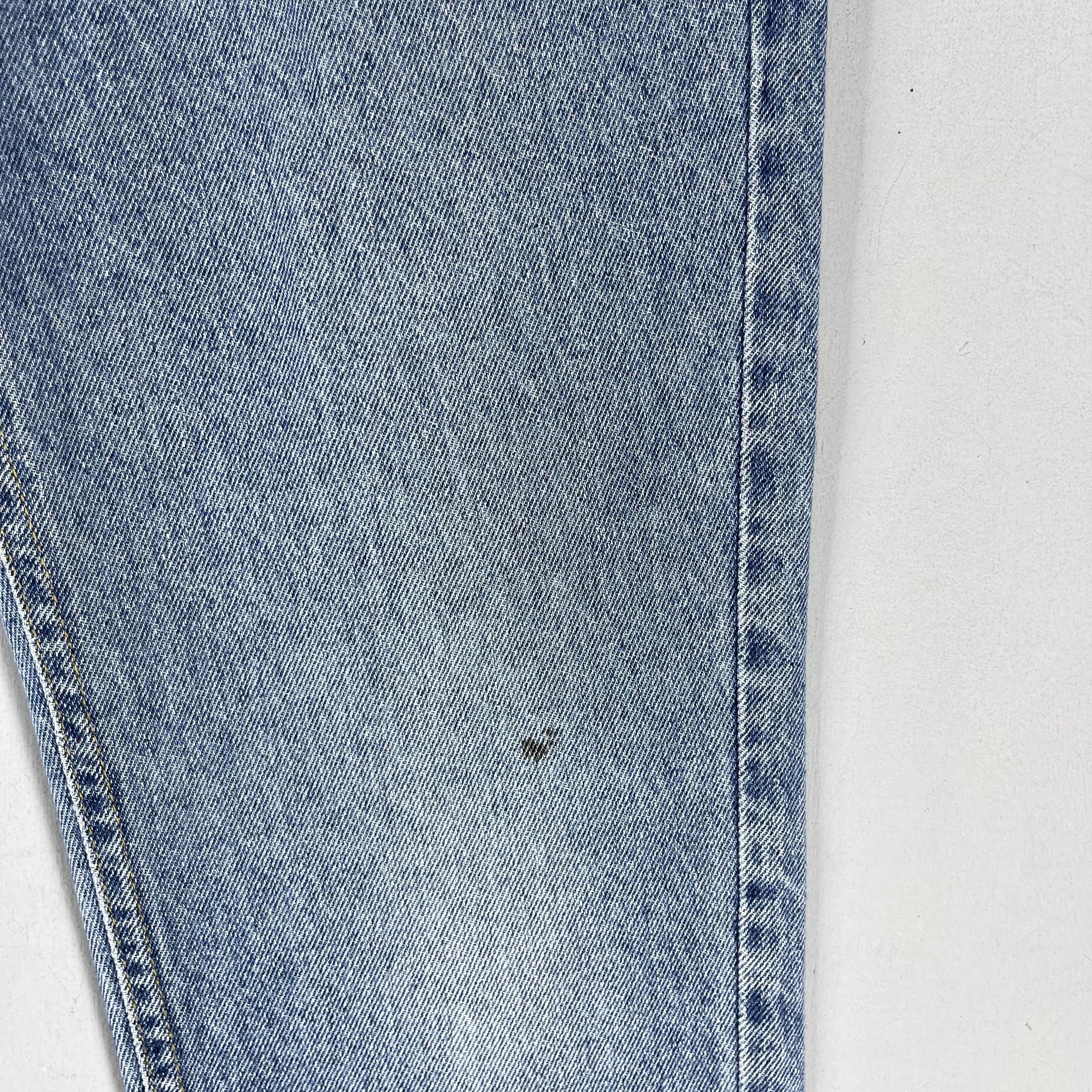 Lee W28 L27 Vintage Lee Usa Distressed Petite Hourglass Jeans Size 28" / US 6 / IT 42 - 4 Thumbnail