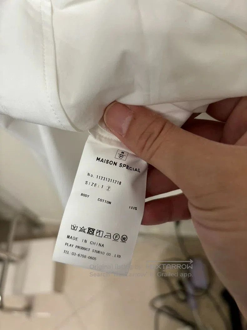 Maison Margiela Maison Special Long Shirt Coat for Men. Size US M / EU 48-50 / 2 - 7 Thumbnail