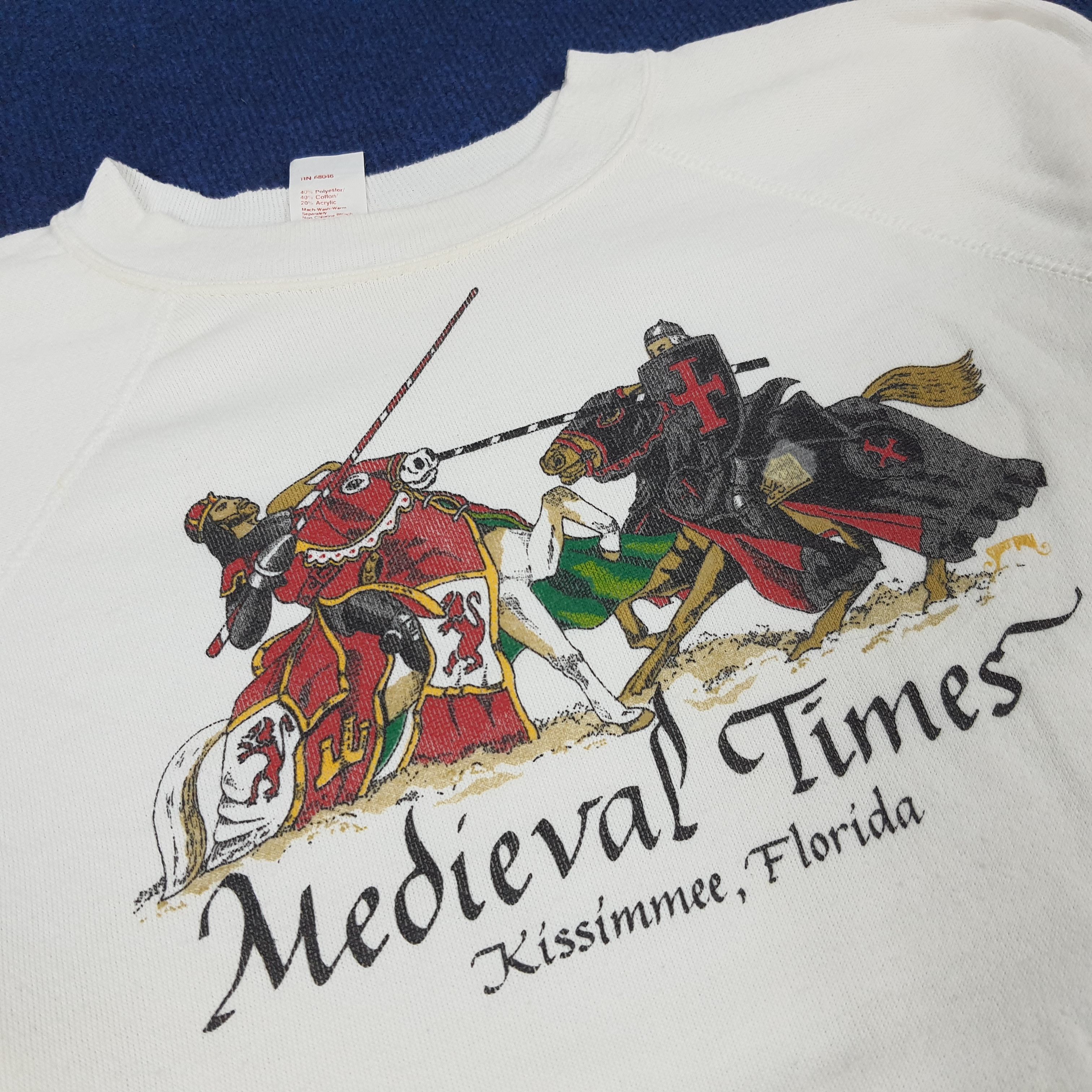 Vintage Vintage Medieval Times Kissimmee Florida Sweatshirts Size US M / EU 48-50 / 2 - 2 Thumbnail