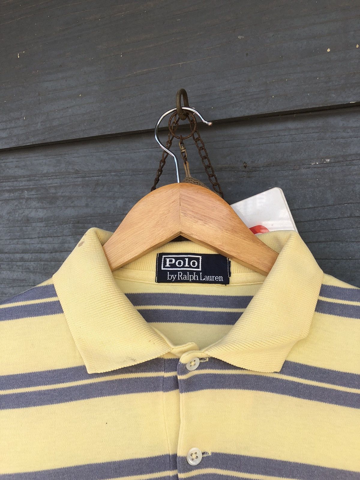 Polo Ralph Lauren Vintage Polo Ralph Lauren Stripe Polo Shirt Size US M / EU 48-50 / 2 - 4 Thumbnail
