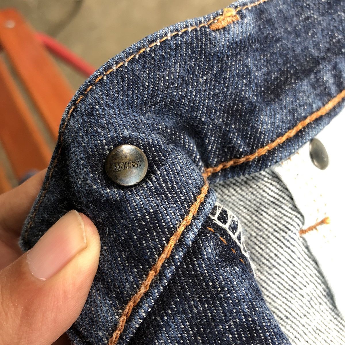 MOUSSY Vintage Moussy Rare Denim Pants Size 25" / US 0 / IT 36 - 15 Thumbnail