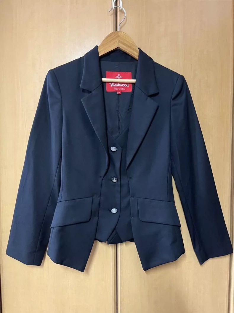 Vivienne Westwood Vivienne Westwood A jacket with a false two-piece collar a Size S / US 4 / IT 40 - 1 Thumbnail