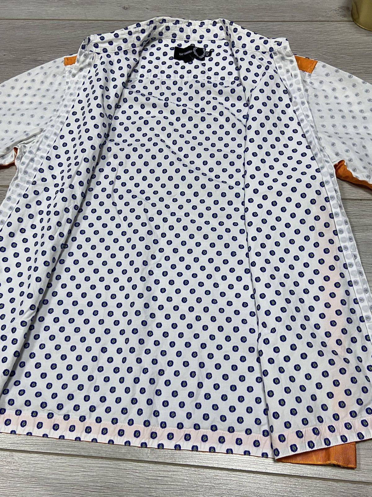 Fred Perry × Raf Simons Fred Perry x Raf Simons flowers 🌺 Shirt Grey Size US S / EU 44-46 / 1 - 12 Thumbnail