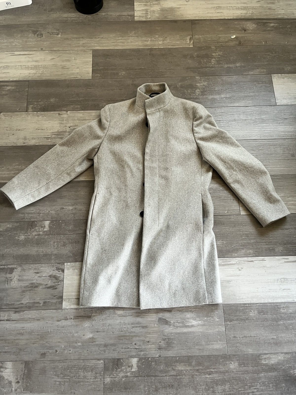 Theory Theory LLC Belvin Wool Overcoat Size Large Size US L / EU 52-54 / 3 - 1 Thumbnail