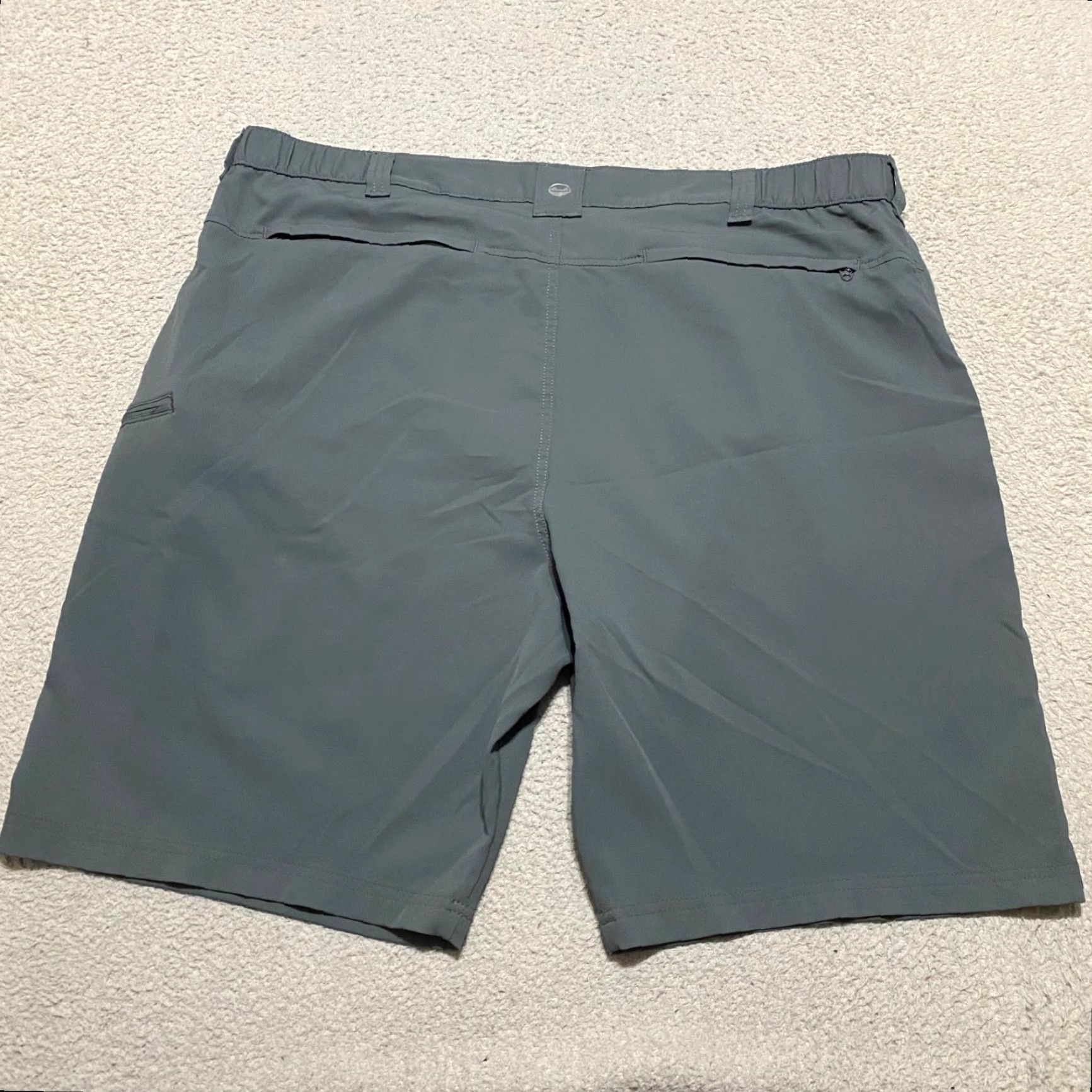 Wrangler Wrangler Mens Shorts Gray Cargo Inseam 10" Regular Waist 42in Polyester Outdoor Utility Pockets Inseam 10 in Men's Cargo Shorts 44 Size US 44 / EU 60 - 2 Thumbnail