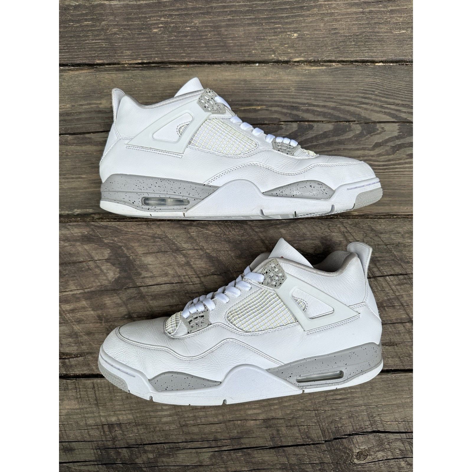 Jordan Brand Jordan 4 Retro White Oreo - Size 14 Size US 14 / EU 47 - 2 Thumbnail