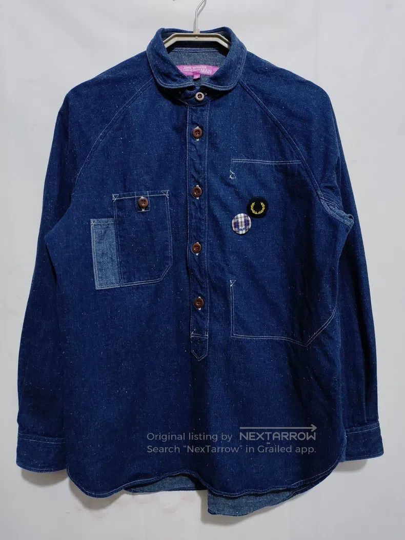 Junya Watanabe Junya Watanabe Women's Denim Shirt Size M / US 6-8 / IT 42-44 - 1 Thumbnail
