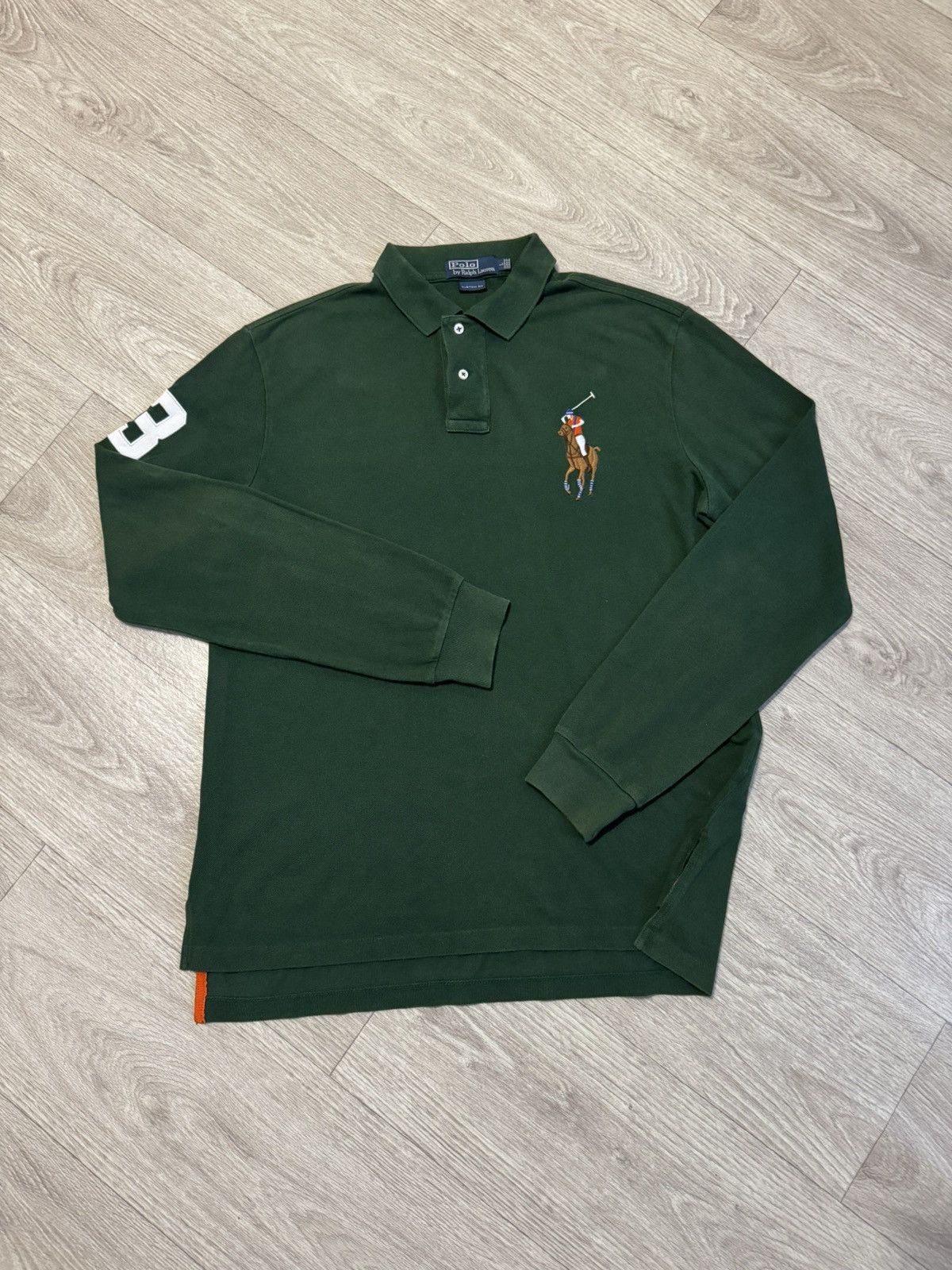 Polo Ralph Lauren 🔷Vintage Polo Ralph Lauren Big Pony Shirt🔷 Size US L / EU 52-54 / 3 - 1 Thumbnail