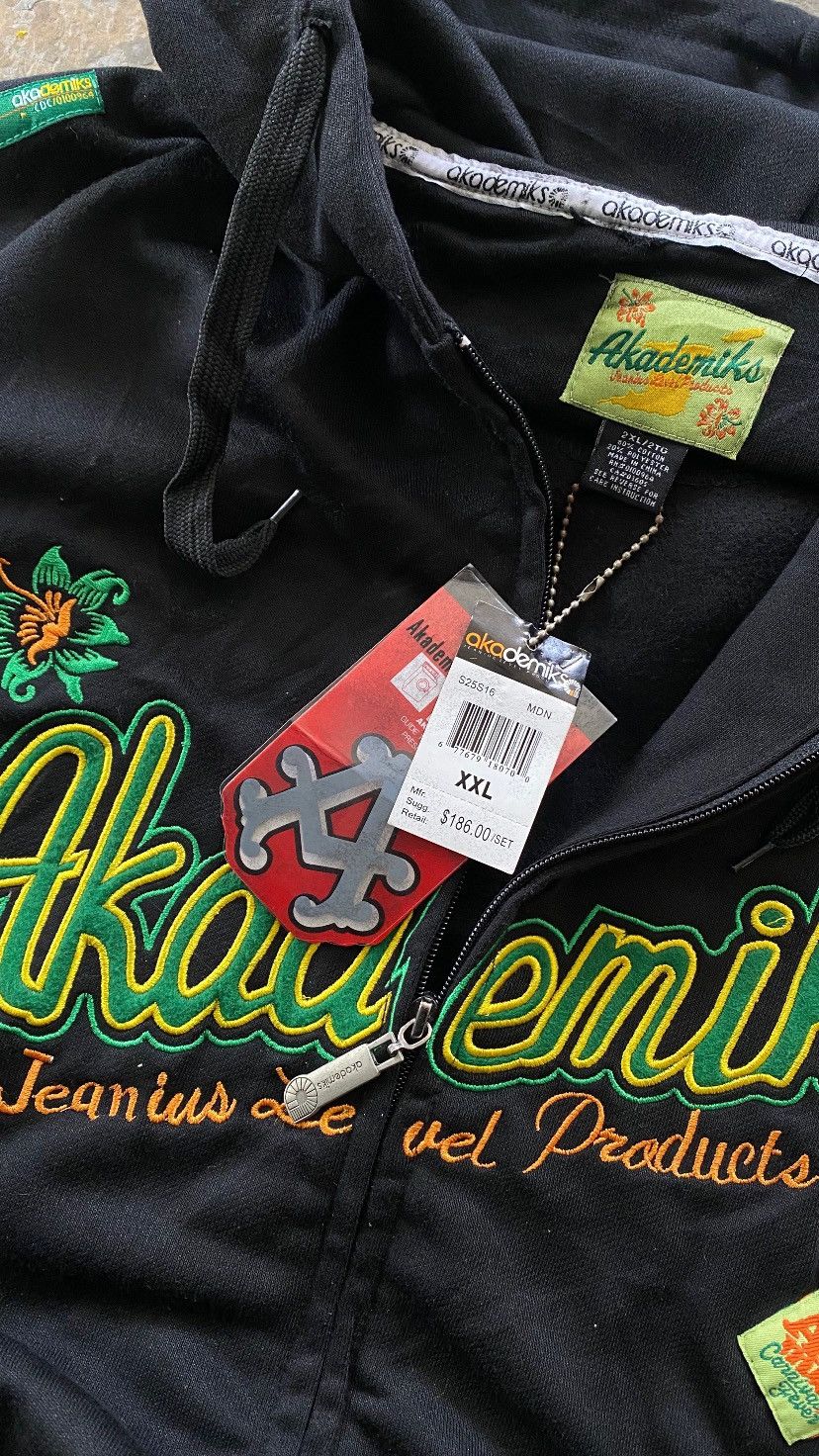 Japanese Brand AKADEMIKS DEADSTOCK HOODIE X SOUTHPOLE X ECKO X JNCO X FUBU Size US XXL / EU 58 / 5 - 3 Thumbnail