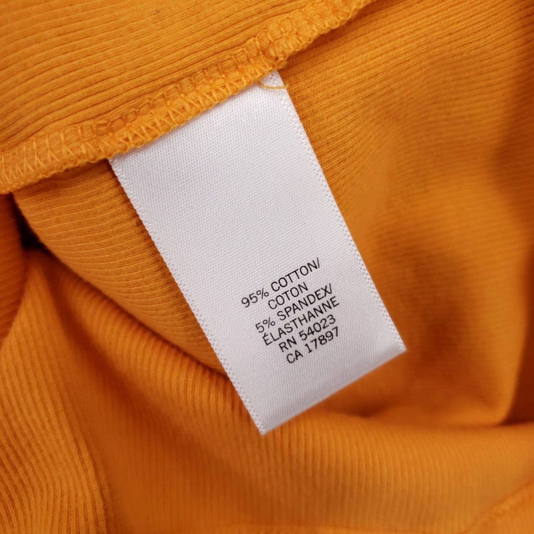 Banana Republic Banana Republic Tank Top Womens XS Orange Camisole Ruffled Sleeveless Stretch Zip Collarless Scoop Neck Casual Tank 90s Womens Size XS / US 0-2 / IT 36-38 - 4 Thumbnail