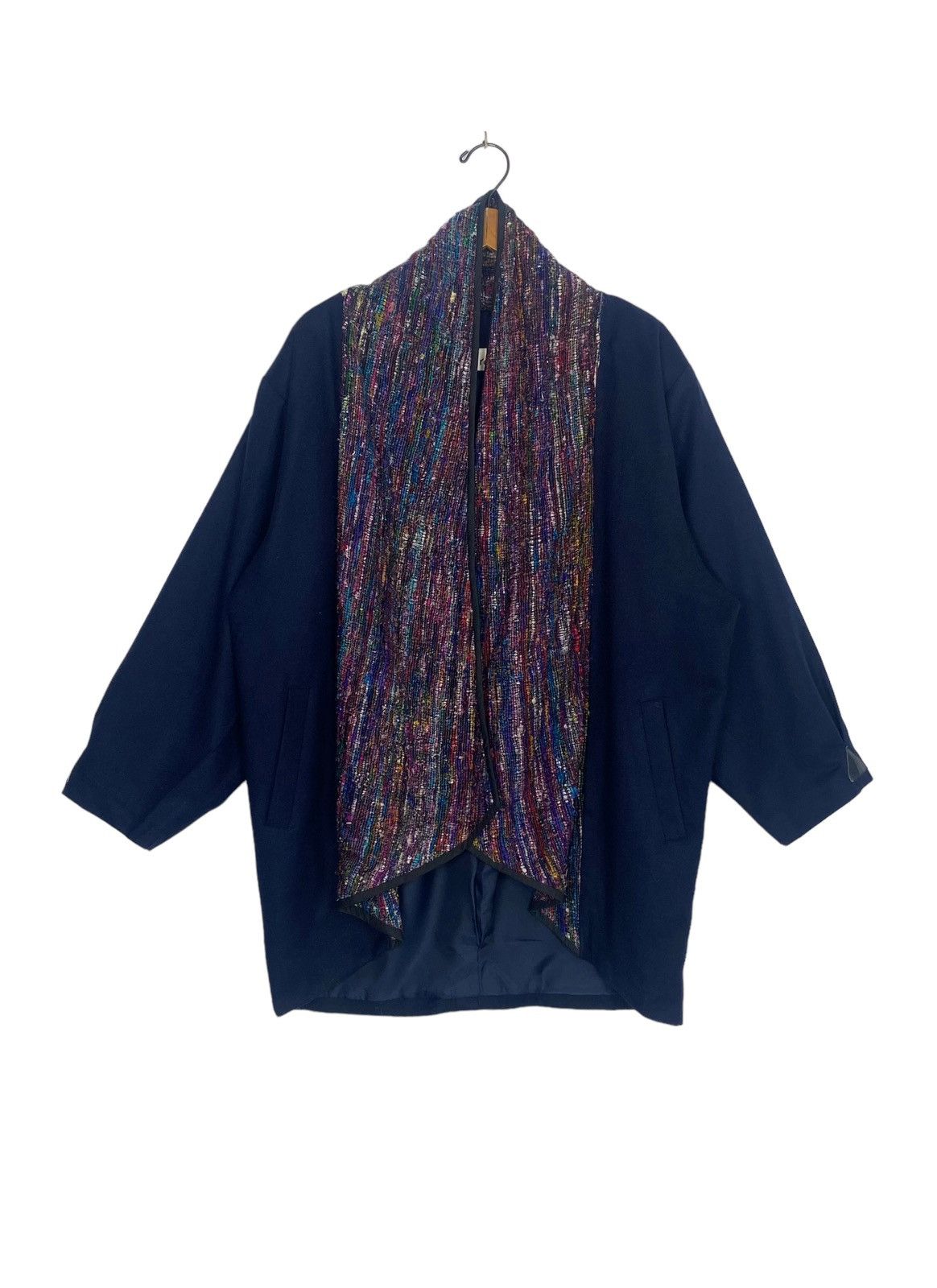 Japanese Brand Rare‼️ Vintage Arati Kimono Wool Coat Made in Japan Size XL / US 12-14 / IT 48-50 - 1 Thumbnail