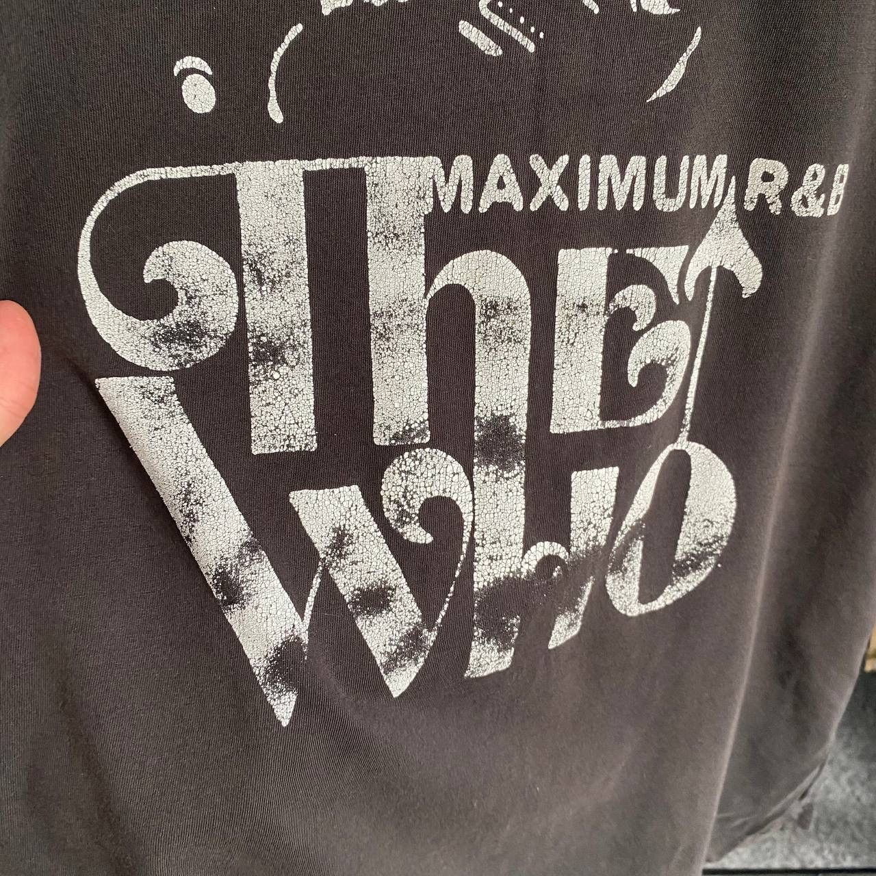 Band Tees × Vintage Vintage The Who maximum r&b 90’s rock band tee Size US L / EU 52-54 / 3 - 3 Thumbnail