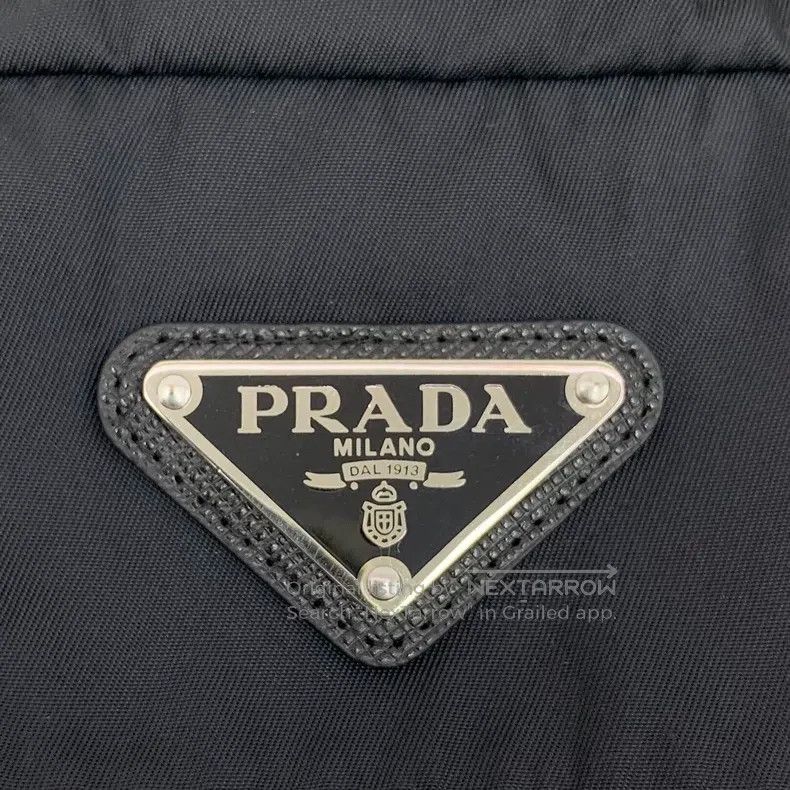 Prada Prada Black triangle nylon bib pants Size 27" / US 4 / IT 40 - 5 Thumbnail